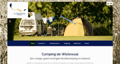 Desktop Screenshot of campingwielewaal.nl
